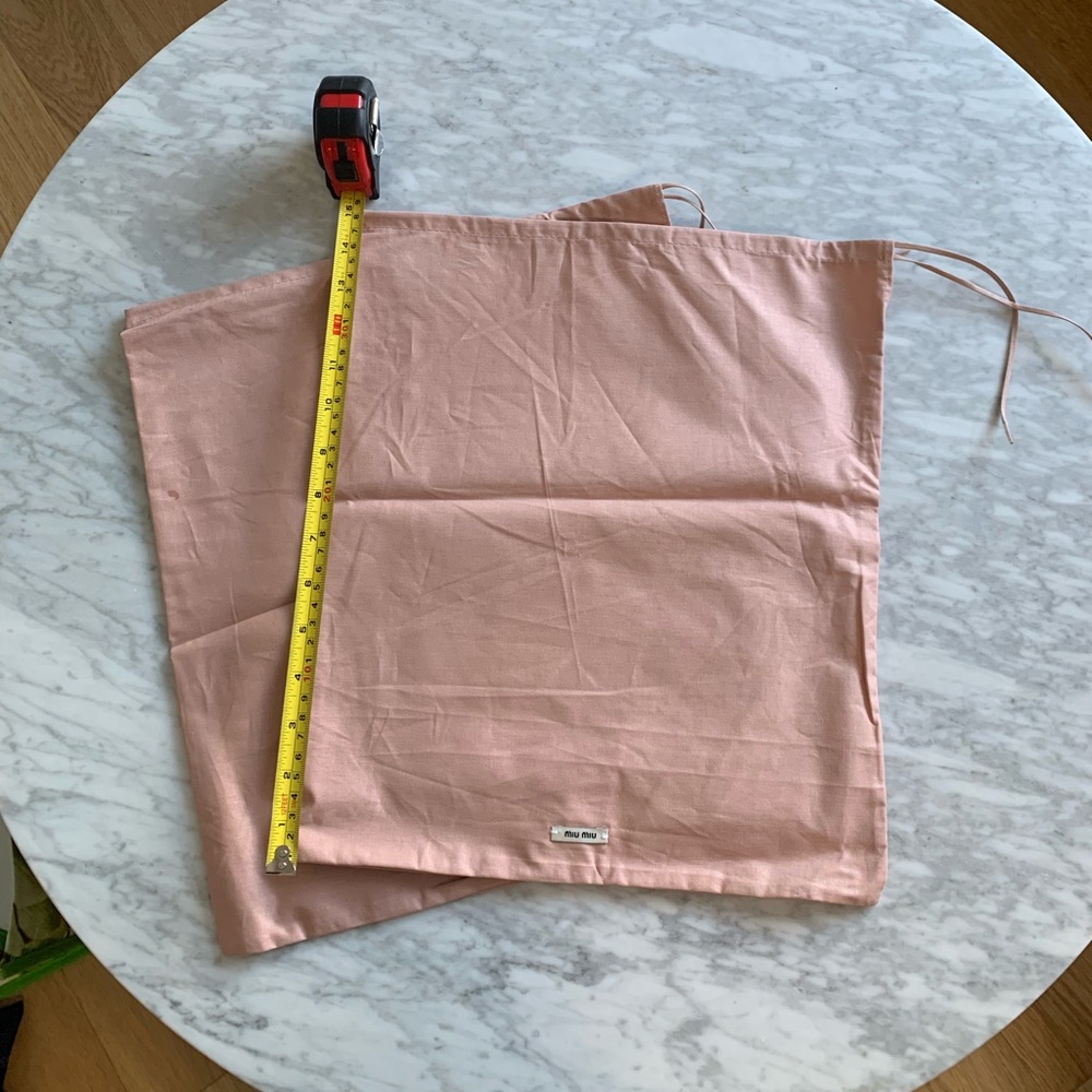 New Miu Miu Dust Bags